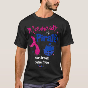 Camiseta Sereia ou Pirata Nosso Sonho Virou Verdadeira Reve