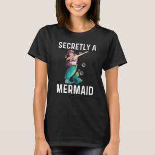Camiseta Sereia Para Homens Mulheres Tritão Humano Peixe Cr