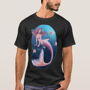 Camiseta Sereia Peixe Dourado Aurelia
