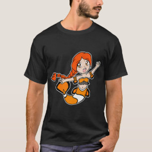 Camiseta Sereia Peixe-Palhaço Chibi