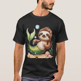 Camiseta Sereia Preguiça