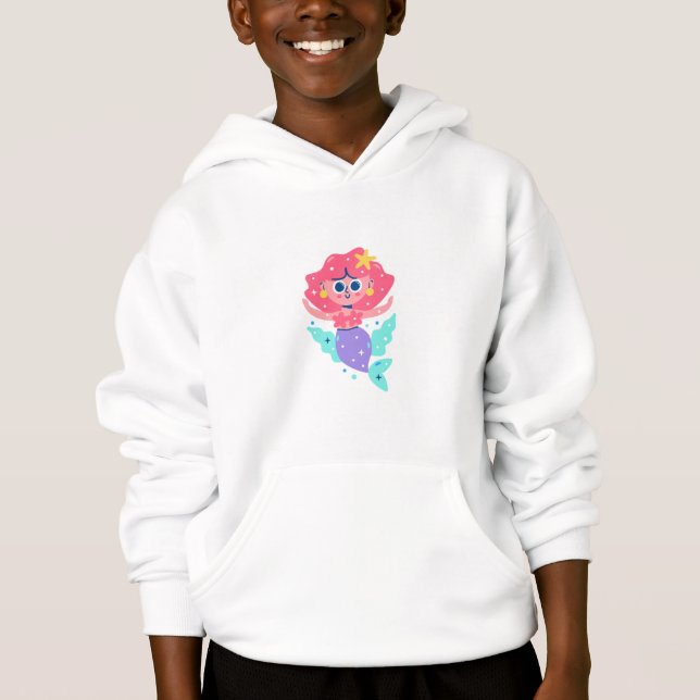Camiseta Sereia púrpura (Frente)