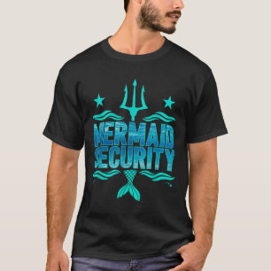 Camiseta Sereia Segurança Esquadrão Correspondente à Triden