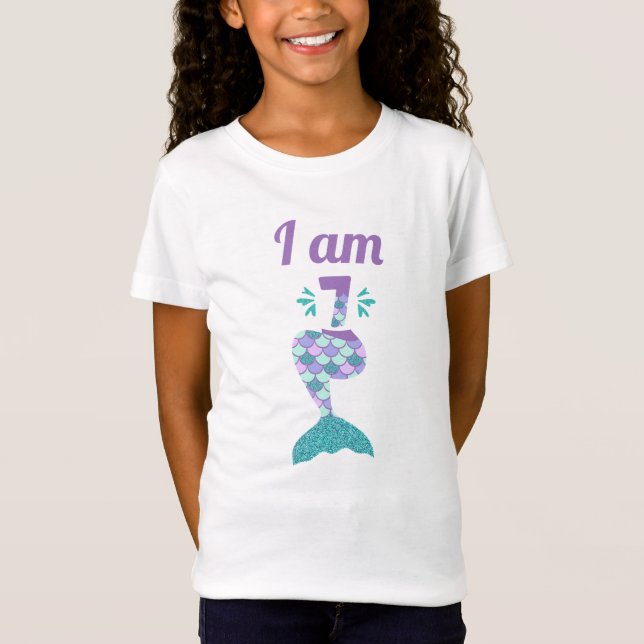 Camiseta Sereia Sétimo Aniversário (Frente)