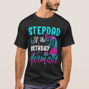 Camiseta Sereia Stepdad do Festa de Matança de Aniversário