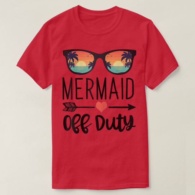 Camiseta Sereia Sunglass - Sereia Off Duty 562 (Frente do Design)