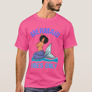 Camiseta Sereia Viba Apenas Menina Negra Mágica Melanina Mu