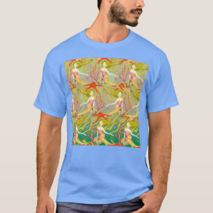Camiseta Sereias Pescoço Gator Starfish Linda Sereia 1