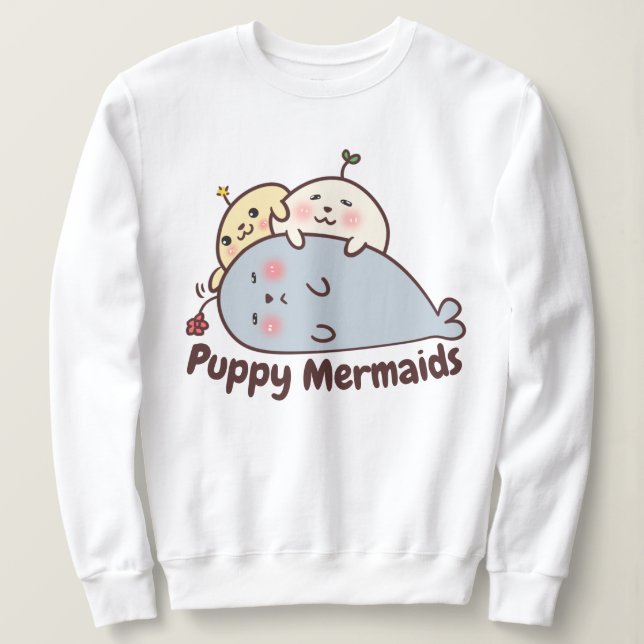 Camiseta Sereias Puppy (Frente do Design)