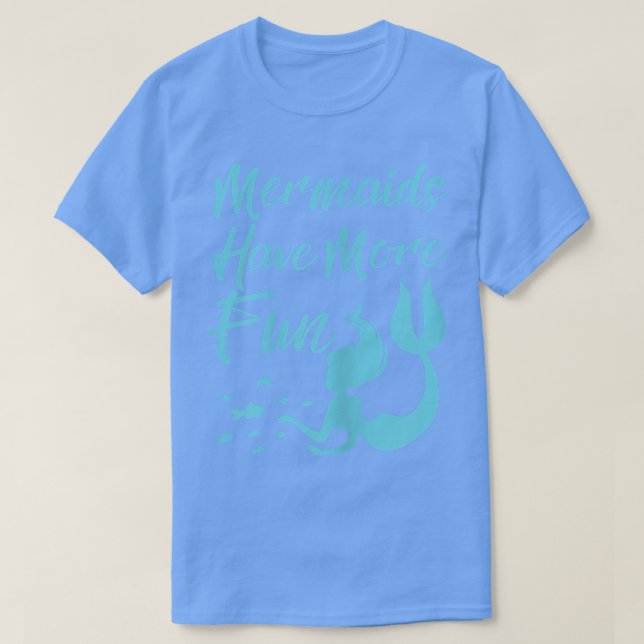 Camiseta Sereias se divertem mais (Frente do Design)