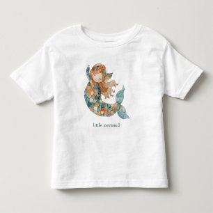 Camiseta Sereiazinha Tons de Azul