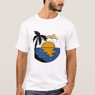 Camiseta Serena Fuga da Natureza – Sol, Árvore e R
