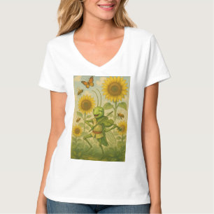 Camiseta Serenada de Verão: O Gateiro Gateiro Feliz
