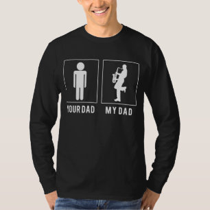 Camiseta Serenada Saxofônica: Meus Pais Culpam Melodias!
