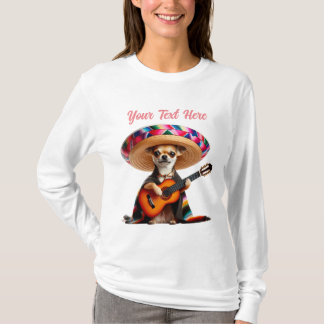 Camiseta Serenade Mariachi Chihuahua personalizável
