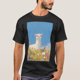 Camiseta Serendipidade da Primavera da Alpaca