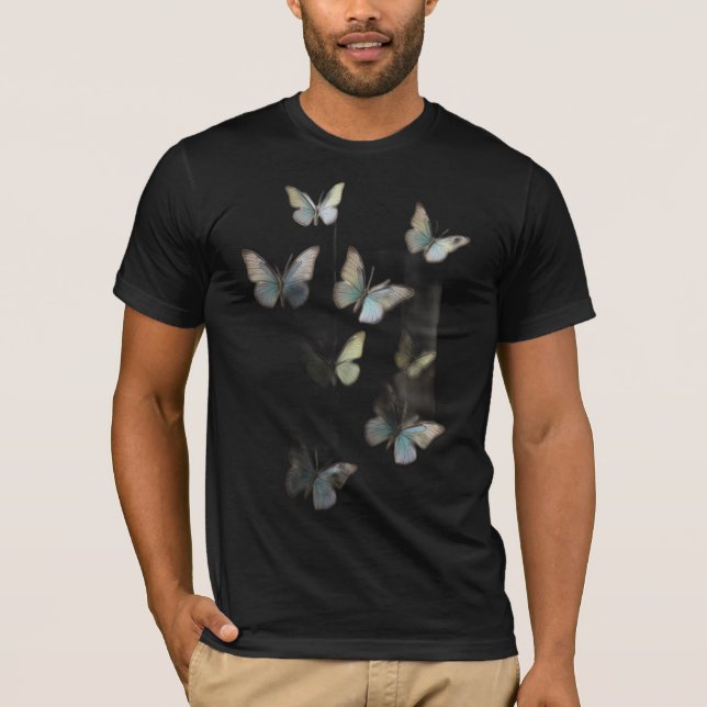 Camiseta Serene Butterflies Nature (Frente)