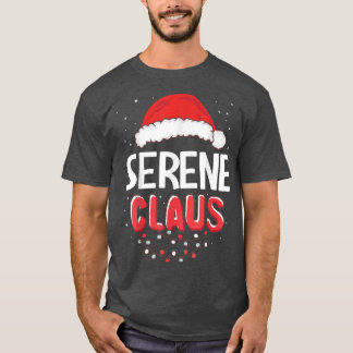 Camiseta Serene Santa Claus Figurino de Natal