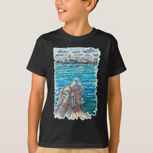 Camiseta Serene Waterscape em San Juan de Ulua, Veracruz