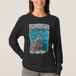 Camiseta Serene Waterscape em San Juan de Ulua, Veracruz