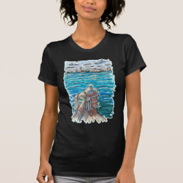 Camiseta Serene Waterscape em San Juan de Ulua, Veracruz