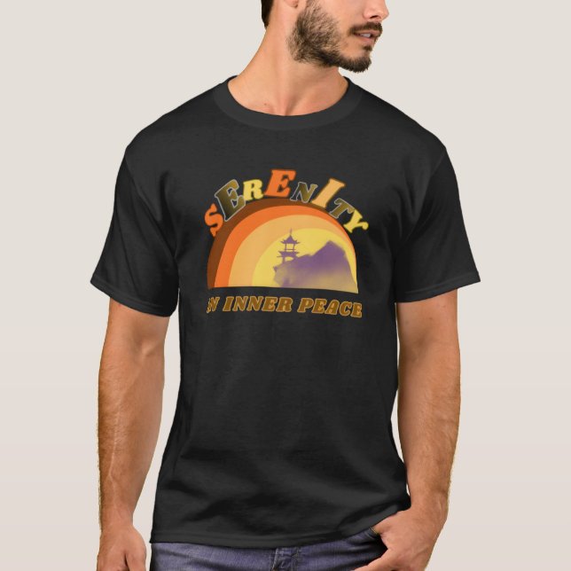 Camiseta Serenidade - Aceitação Pacífica (Frente)