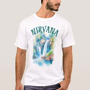 Camiseta Serenidade cai: Encontrando Nirvana no Embraque da
