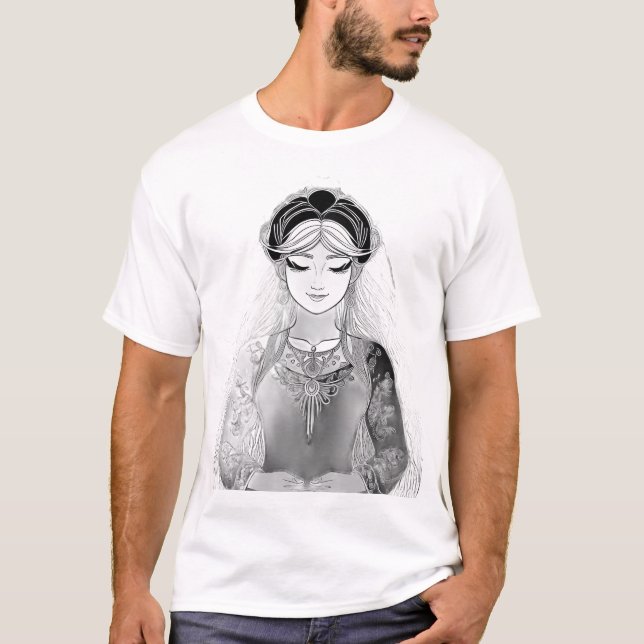 Camiseta Serenidade do Mystical Maiden (Frente)