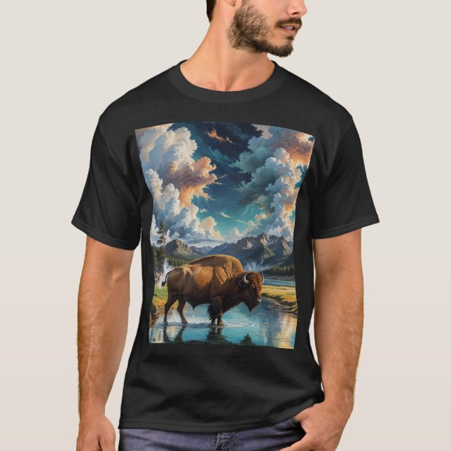 Camiseta Serenidade em Selvagens - Buffalo (Frente)