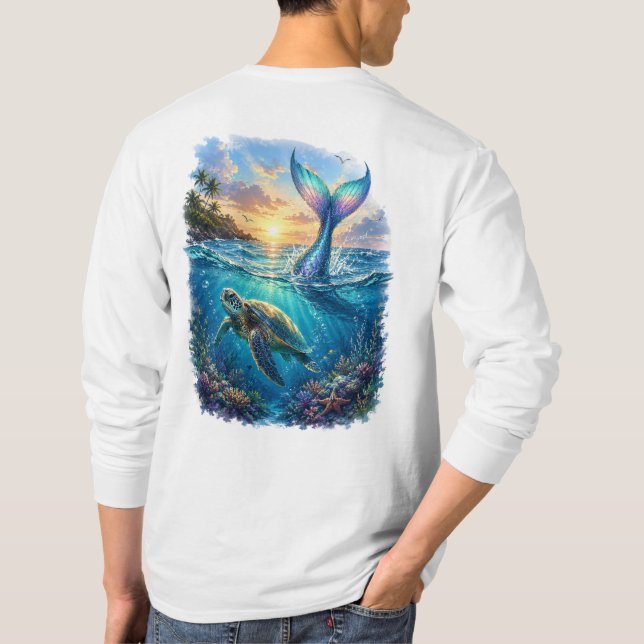 Camiseta Serenidade Tropical (Verso)