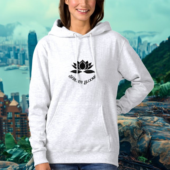 Camiseta Serenity Blooms - Lotus Flower Design (Criador carregado)