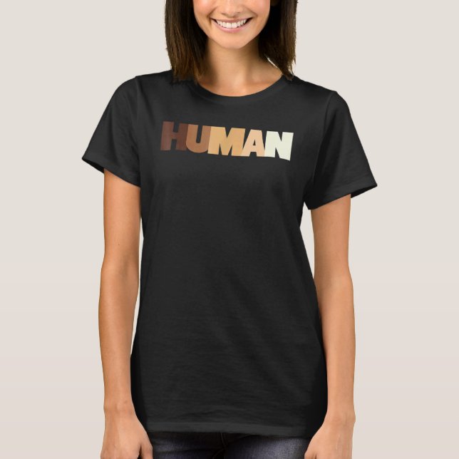 Camiseta Seres Humanos 100 Cores Lgbt Vary Pride Day Melani (Frente)