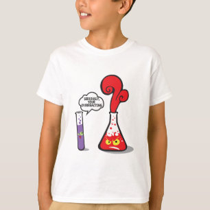 Camiseta seriamente, sobre a reacção