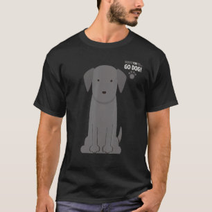 Camiseta Série Black Labrador Retriever