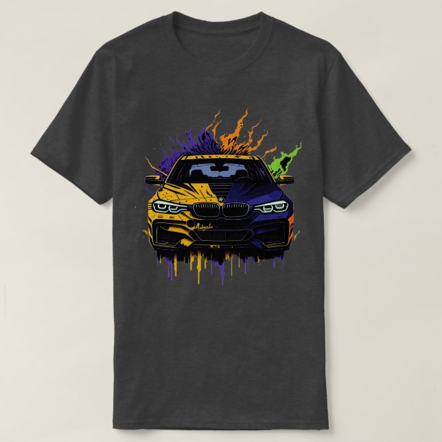 Camiseta Série BMW 3 (Frente do Design)