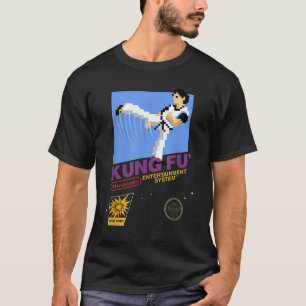 Camiseta Série de Ação Kung Fu Nintendo Nes