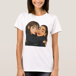 Camiseta Série de arte de desenho animado Englot Thai GL Pe