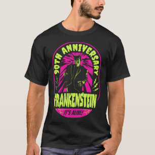 Camiseta Série de Artistas Monstros Universais Frankenstein