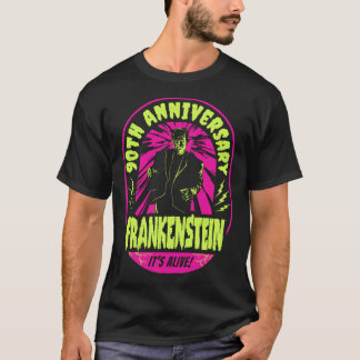 Camiseta Série de Artistas Monstros Universais Frankenstein