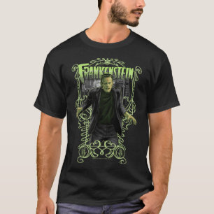 Camiseta Série de Artistas Monstros Universais Frankenstein