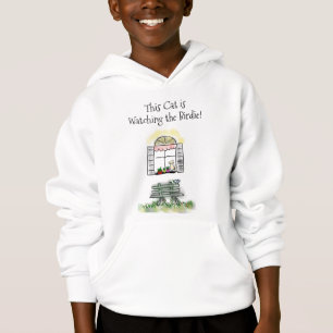 Camiseta Série de desenhos "Este Gato Está" Observando o Pa