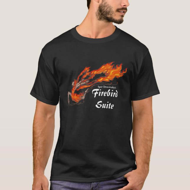 Camiseta Série de Firebird de Igor Stravinsky (Frente)