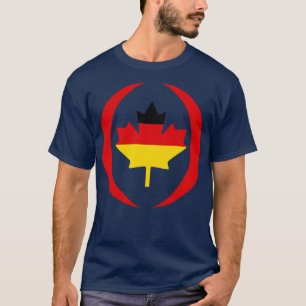 Camiseta Série de Sinalizador Patriótico Multinacional Alem