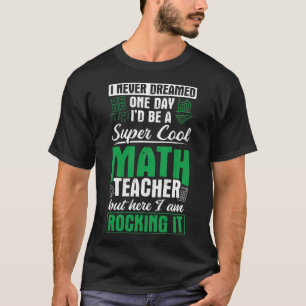 Camiseta Série de TV do professor de matemática