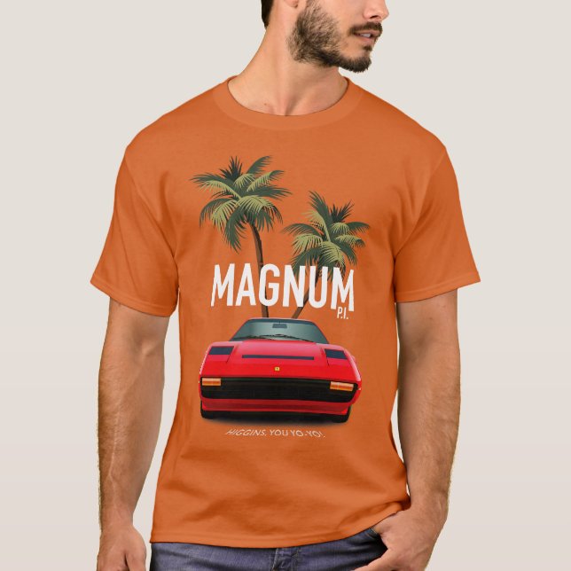 Camiseta Série de TV Magnum (Frente)