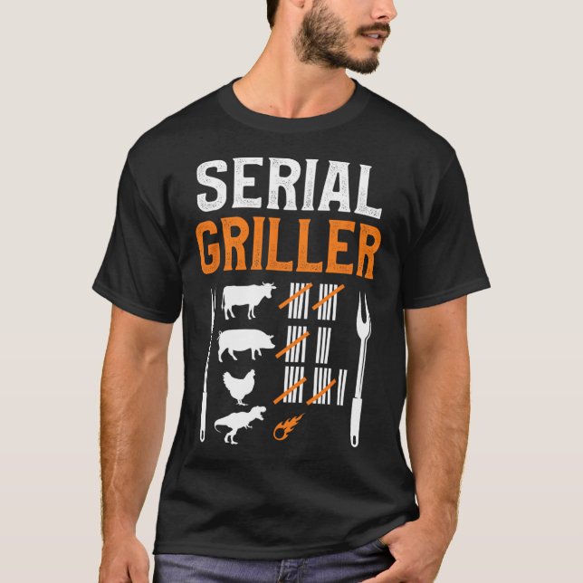 Camiseta Série Griller Bbq  (Frente)
