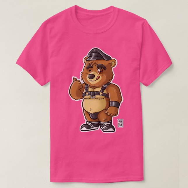 CAMISETA SÉRIE KINKY CUB BEARZOO (Frente do Design)