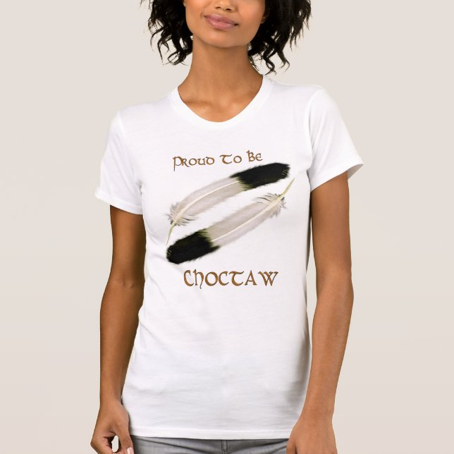 Camiseta Série Nativa Americana 'ORGULHO A SER CHOCTAW' (Frente)