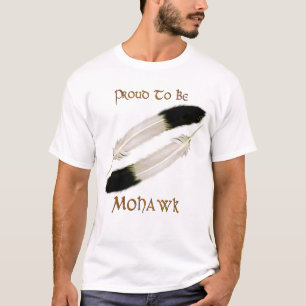 Camiseta Série Nativa Americana 'ORGULHO PARA SER MOHAWK'