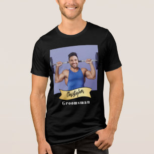 Camiseta Série Padrinhos: A Lenda do Haltere